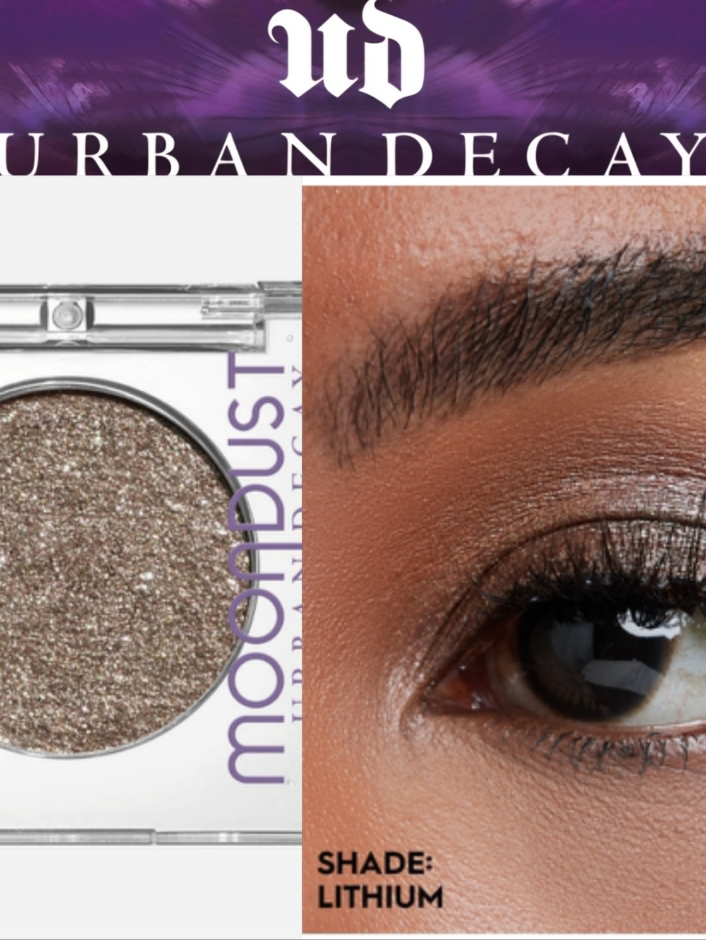 Urban Decay 24/7 Moondust Glutter Eyeshadow Single
